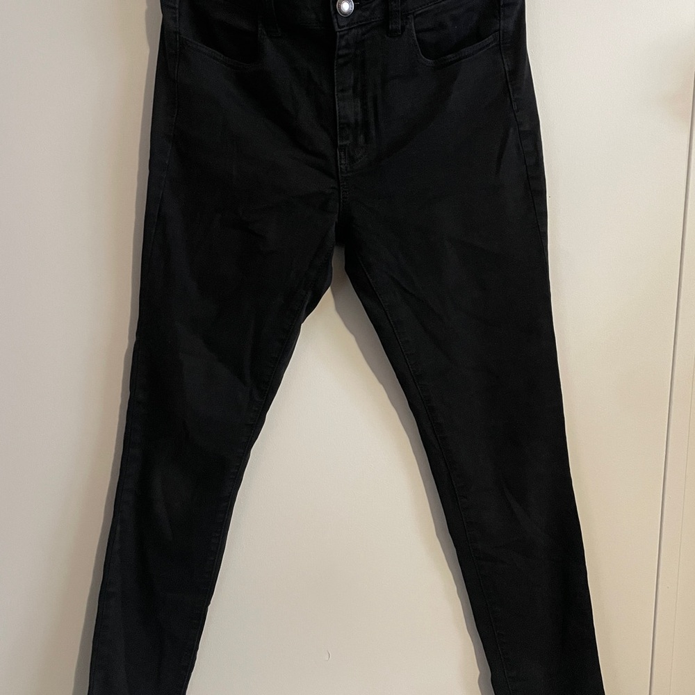 Black American Eagle Women's Skinny Jeans Size 8
